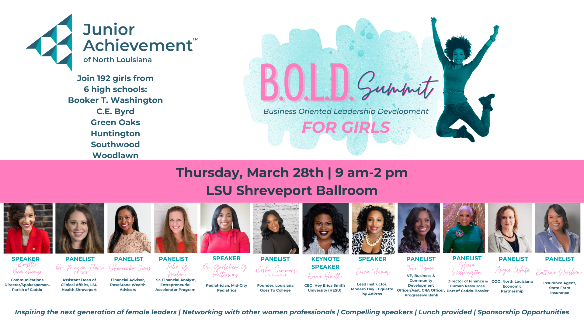 JA B.O.L.D. Summit For Girls