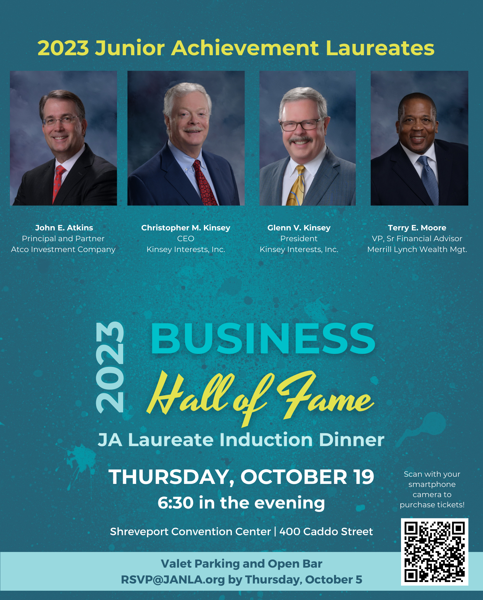 2023 JA Business Hall of Fame, Laureate Induction Dinner