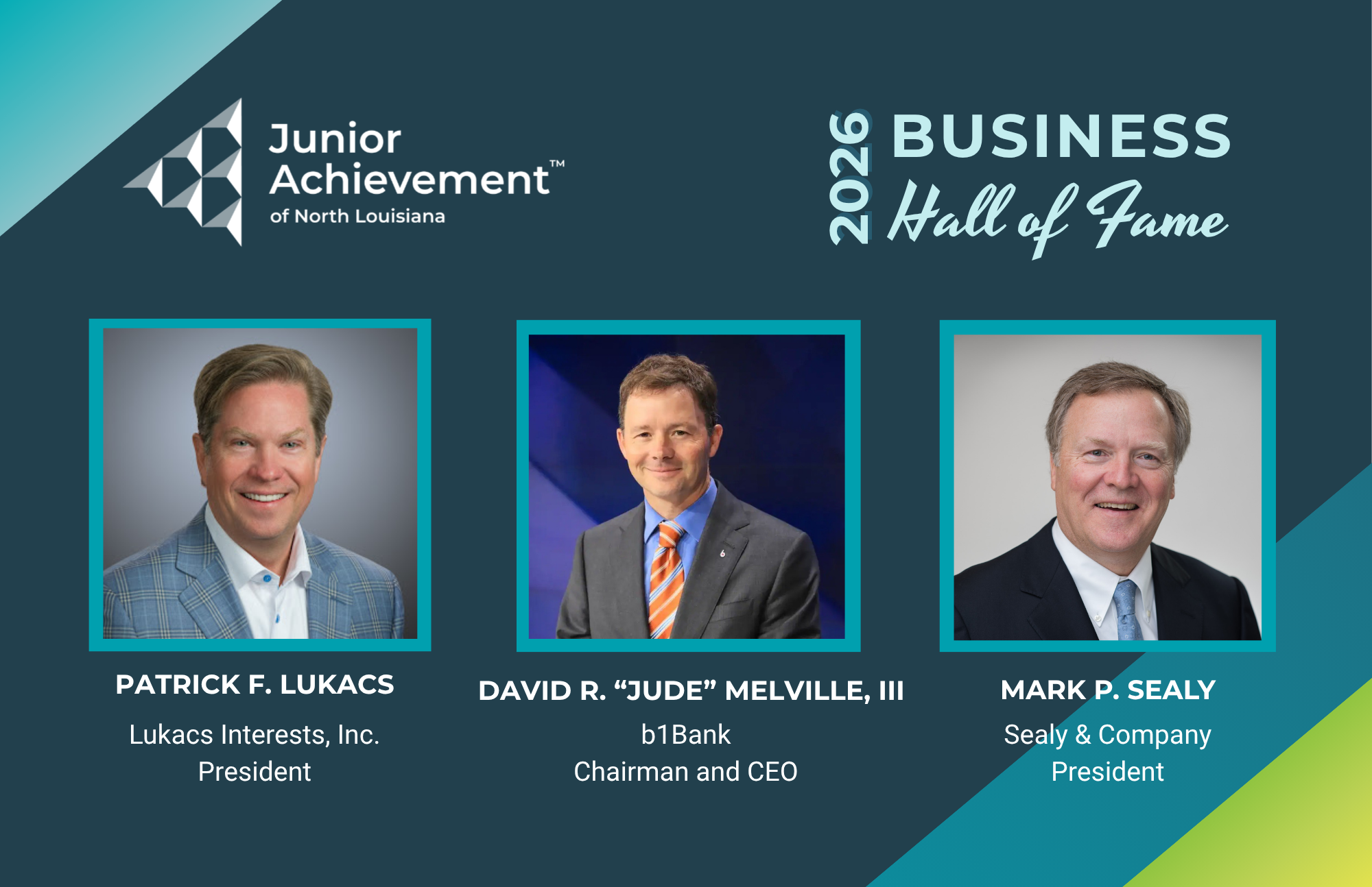 2026 JA Business Hall of Fame Dinner